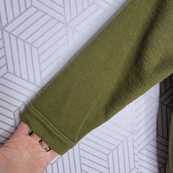 Crewcuts Green Full Zip Hoodie Sweater Sweatshirt Sz 8 Girls - Picture 5 of 8